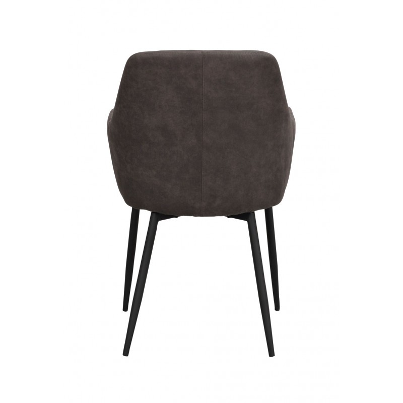 RO Reily Arm Chair Dark Grey/Black